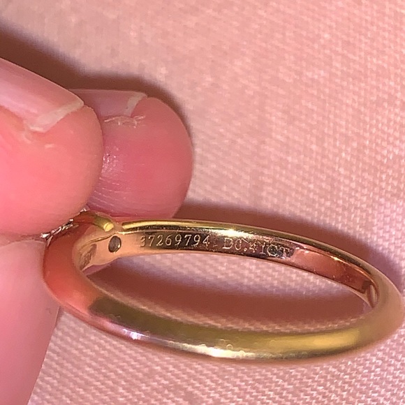 Tiffany & Co 18kt Rose Gold Engagement Ring - Picture 7 of 8